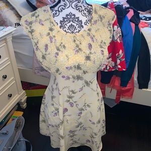 Vintage floral dress